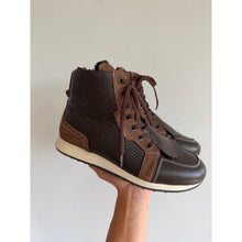 Load image into Gallery viewer, Duca del Cosma Paloma Leather Waterproof Spikeless Winter Golf Boots Brown 7.5