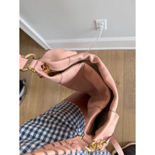 Load image into Gallery viewer, Aimee Kestenberg Zen Pebble Leather With Crossbody Strap Hobo Bag Pink