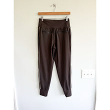 Load image into Gallery viewer, Athleta Venice High Rise Track Striped Pull On Casual Jogger Brown S