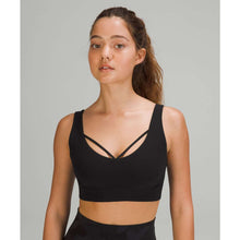 Load image into Gallery viewer, Lululemon Strappy Nulu Yoga Light Support Activewear Sports Bra Black 8