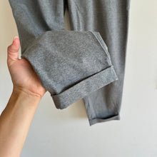 Load image into Gallery viewer, Eileen Fisher Moon Cuffed Hem High Rise Cropped Pants Gray M NWT