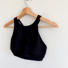 Load image into Gallery viewer, Lululemon Energy Bra High Neck Criss Cross Strap Activewear Sports Bra Black 4