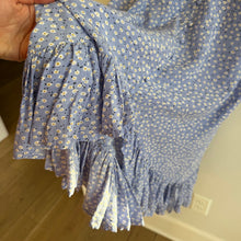 Load image into Gallery viewer, Rails Frida Floral Sleeveless Ruffle Hem Midi Dress Periwinkle Blue M