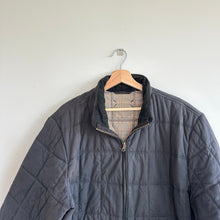 Load image into Gallery viewer, Henry Cottons Zip Up Long Sleeve Outdoor Quilted Jacket Black 54