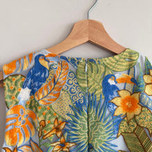 Load image into Gallery viewer, J. McLaughlin Paulina Parotta Embroidered Mini Sheath Dress Green Multi 4 NWT