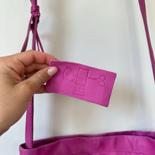 Load image into Gallery viewer, Rock Pepper Scissors Leather Crossbody Bag Pink NWT