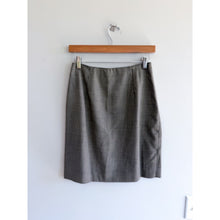 Load image into Gallery viewer, Ralph Lauren Houndstooth Double Breasted Blazer Skirt Set Brown Black 6