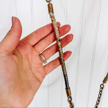 Load image into Gallery viewer, Burberry Snake Embossed Chain Long Necklace