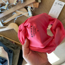 Load image into Gallery viewer, Athleta Hampton High Waist Bikini Bottom Pink M NWT