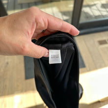 Load image into Gallery viewer, ST. JOHN Caviar Emma Liquid Satin Side Zip Pants Black 10