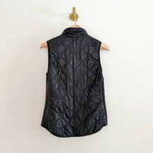 Load image into Gallery viewer, J. Crew Primaloft Filled Quilted Zip Up Puffer Vest Black XS