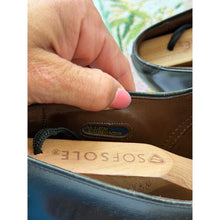 Load image into Gallery viewer, Allen Edmonds Park Avenue Cap Toe Lace Up Oxford Shoes Black 14