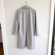 Load image into Gallery viewer, Zara Mid Length Lapel Open Front Tailored Basic Coat Gray Marl S