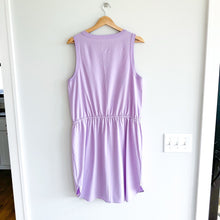 Load image into Gallery viewer, Athleta Seasoft Midi Dress in Orchid Purple L