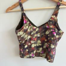 Load image into Gallery viewer, Lululemon Align Cropped Tank in Soft Focus Splatter Green Multi 6