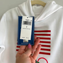 Load image into Gallery viewer, Polo Ralph Lauren Team USA Winter Olympics '26 Hoodie Sweatshirt White 4 NWT