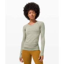 Load image into Gallery viewer, Lululemon Swiftly Tech Long Sleeve 2.0 Running Activewear Top Green 8
