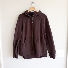 Load image into Gallery viewer, Lululemon Scuba Oversized Funnel-Neck Full Zip Sweatshirt Espresso Brown M
