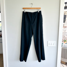 Load image into Gallery viewer, Dolce & Gabbana Straight Leg Wool Blend Trouser Pants Black 46