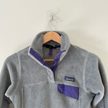 Load image into Gallery viewer, Patagonia Re-Tool Snap-T Fleece Pullover Jacket Gray XS