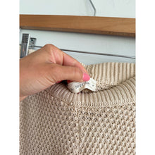 Load image into Gallery viewer, By Together Knit Henley Neck Long Sleeve Wide Leg Lounge Set Cream M