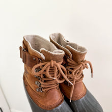 Load image into Gallery viewer, Sorel Fancy Lace II Waterproof Winter Ankle Boots Brown/Black 5