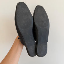 Load image into Gallery viewer, Steve Madden Gisele Mary Jane Mule Leather Upper Slide Clog Shoes Black 9.5