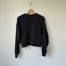 Load image into Gallery viewer, Lululemon Perfectly Oversized Cropped Crew *Softstreme Sweatshirt Black 4