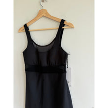 Load image into Gallery viewer, Alo Yoga Airlift Double Tennis Sleeveless Activewear Mini Dress Black M NWT