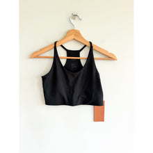 Load image into Gallery viewer, Girlfriend Collective Float Cleo Halter Workout Sports Bra Black S NWT