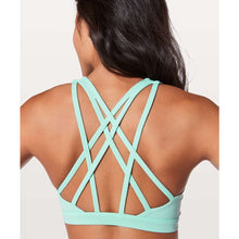 Load image into Gallery viewer, Lululemon Free To Be Serene Strappy Activewear Yoga Sports Bra Tonic Sea 8
