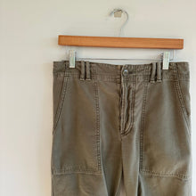 Load image into Gallery viewer, Citizens of Humanity Agni Utility Pant Teal Leaf Green 26