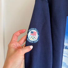Load image into Gallery viewer, Polo Ralph Lauren 2026 USA Olympic Team Graphic Hoodie Sweatshirt NavyBlue XL