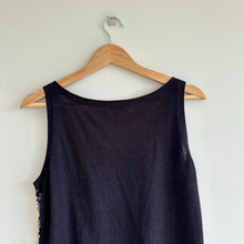 Load image into Gallery viewer, Eileen Fisher Merino Wool Sequin Sleeveless Tank Top Purple M