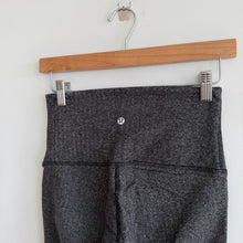 Load image into Gallery viewer, Lululemon Wunder Under High Rise Leggings Variegated Knit Heathered Black 6