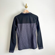 Load image into Gallery viewer, 5.11 Tactical 1/4 Zip Mixed Media Long Sleeve Pullover Gray/Black S