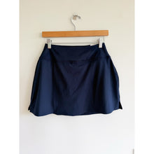 Load image into Gallery viewer, DSG Momentum High Rise Casual A-Line Mini Skort Blue S NWT