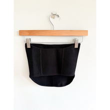 Load image into Gallery viewer, Babaton Aritzia Sculpt Knit Bustier Corset Fitted Strapless Top Black XS