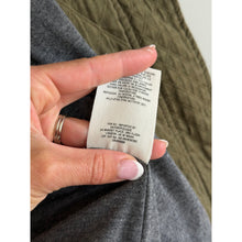 Load image into Gallery viewer, Anthropologie Hei Hei Quilted Cotton Zip Up Collarless Riding Jacket Green S