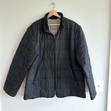Load image into Gallery viewer, Henry Cottons Zip Up Long Sleeve Outdoor Quilted Jacket Black 54