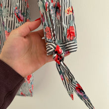 Load image into Gallery viewer, Sanctuary Floral Striped Button Up Shirt XS