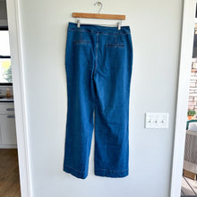Load image into Gallery viewer, Kiragrace Veronica High Rise Denim Stretch Trouser Jeans Classic Wash Blue L