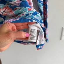 Load image into Gallery viewer, Chubbies Floral Pull On Shorts Hoodie Pullover Set Blue Multi S