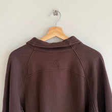Load image into Gallery viewer, Lululemon Scuba Oversized Funnel-Neck Full Zip Sweatshirt Espresso Brown M
