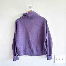 Load image into Gallery viewer, Zella Carey Ridge Funnel Neck Pullover Purple XS