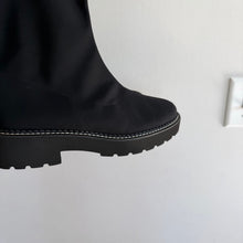 Load image into Gallery viewer, Paul Green Pull On Knee High Casual Platform Boots Black 7 NWT