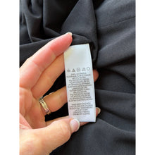 Load image into Gallery viewer, Dress The Population Agathe Crepe Wrap Waist Dress Maxi Black S NWT