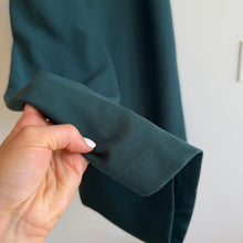 Load image into Gallery viewer, Anthropologie Hailee C Bow-Front Strapless Cut Out Back Cropped Jumpsuit Teal 6