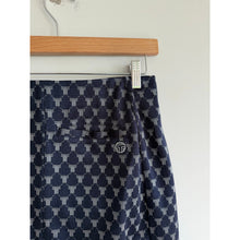 Load image into Gallery viewer, Tory Sport Logo Pattern Performance Golf Activewear Skort Blue S
