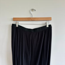 Load image into Gallery viewer, T by Alexander Wang Bubble Hem High Rise Pull On Pencil Skirt Black L